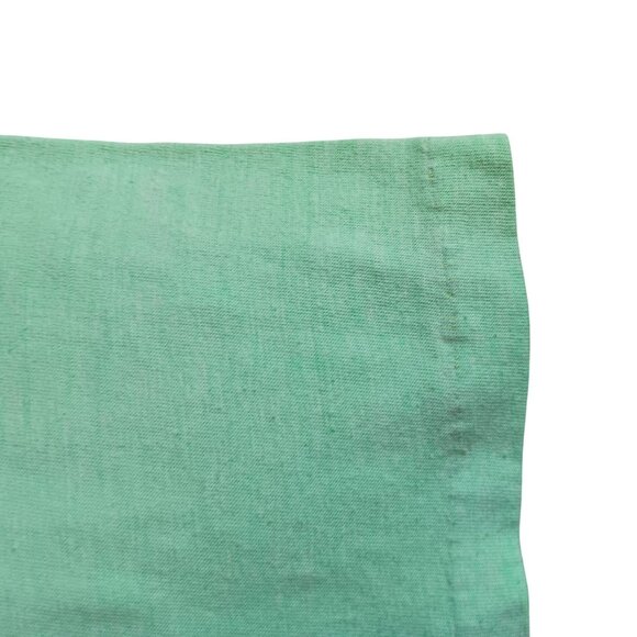 Boys 6 Vintage Sears T-shirt Sears Mint Green LS Mock Neck Single Stitch Paint - Picture 3 of 7
